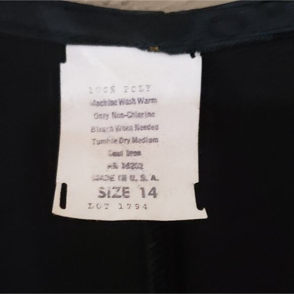 Vintage 80s Slip Dress Jacket Co-ord Set Size 14 - Picture 11 of 12